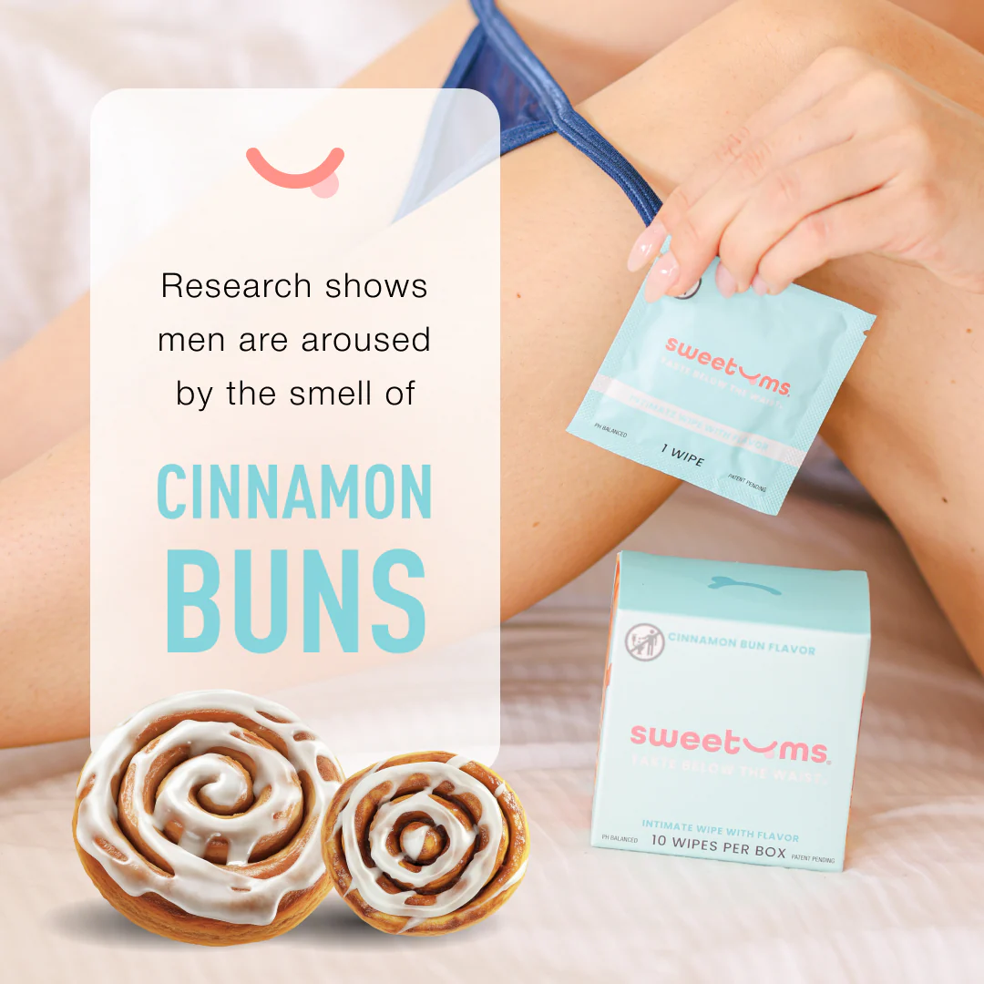 Cinnamon Bun Flavored Intimate Wipes - Image 7
