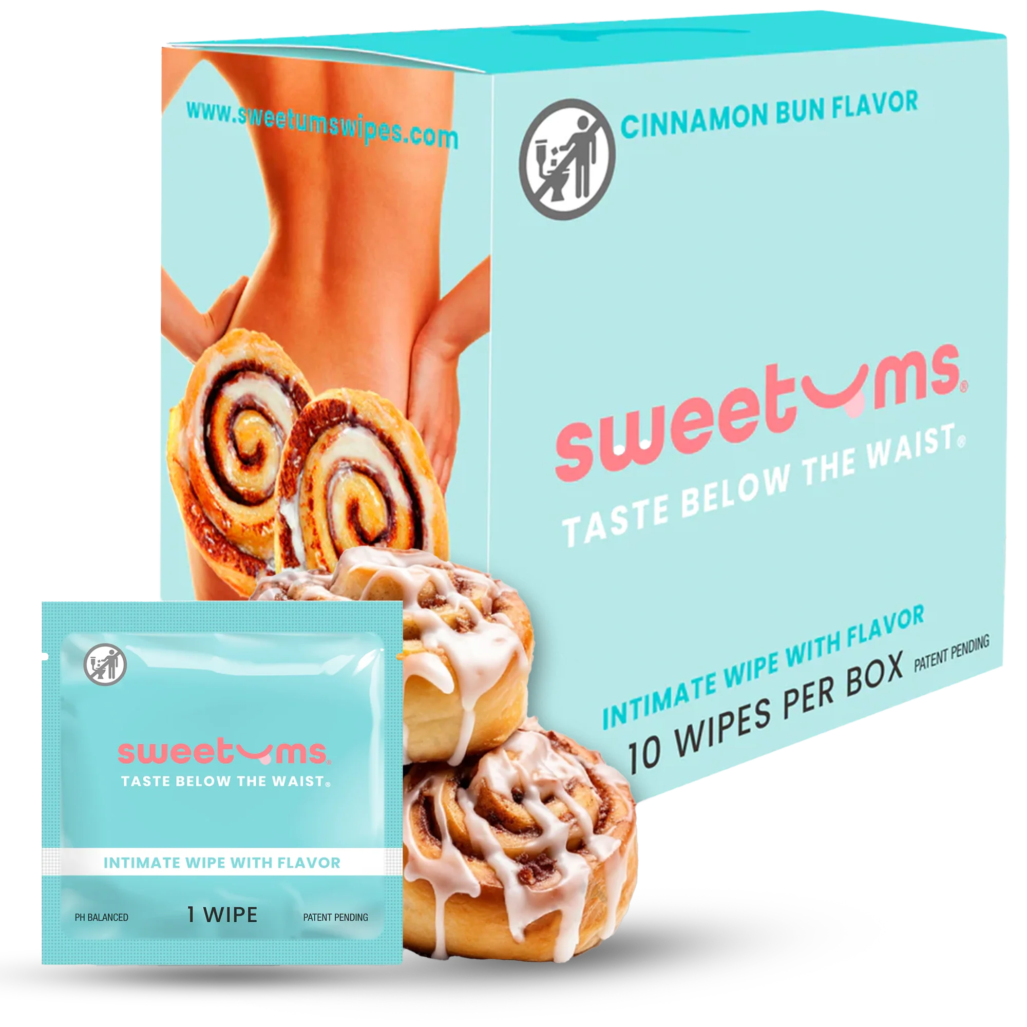 Cinnamon Bun Flavored Intimate Wipes - Image 8