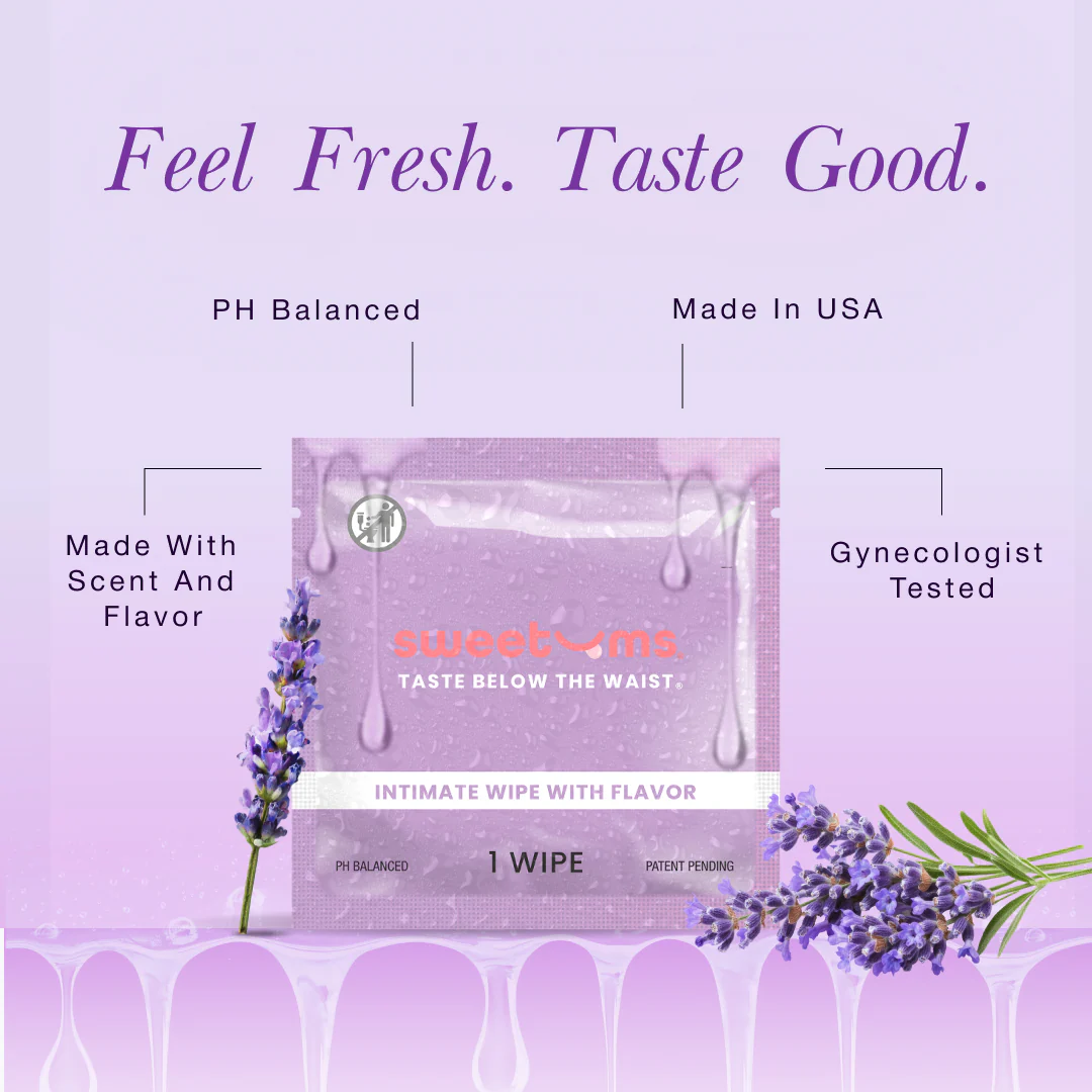 Honey Lavender Flavored Wipes - Image 3