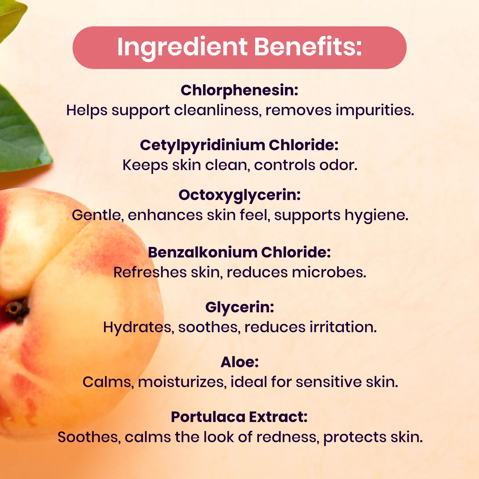 Peach Scented and Unflavored Daily Wipes - Image 5