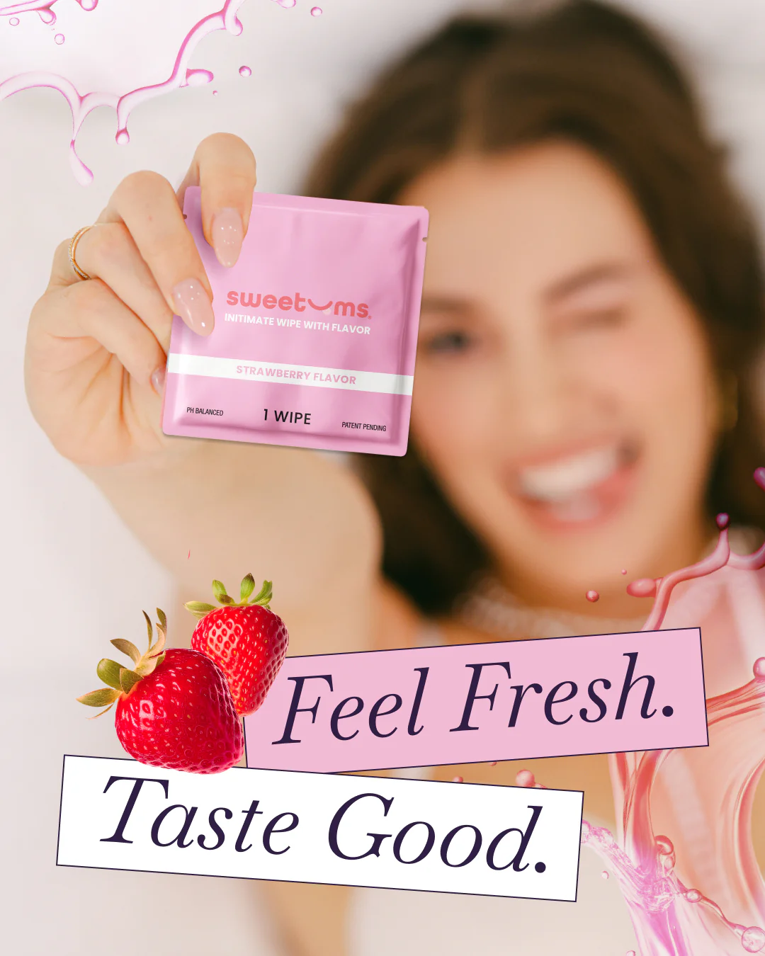 Strawberry Sweetums Wipes - Image 3