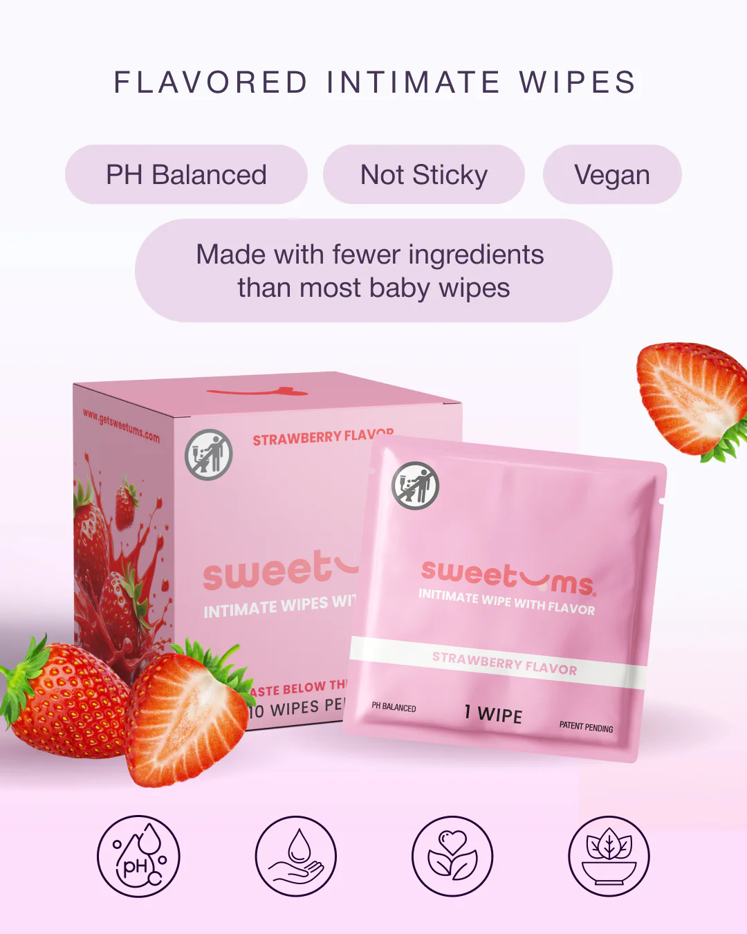 Strawberry Sweetums Wipes - Image 5