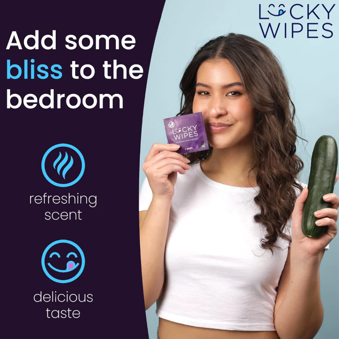 Sweet Cucumber Flavored Wipes For Men - Image 3