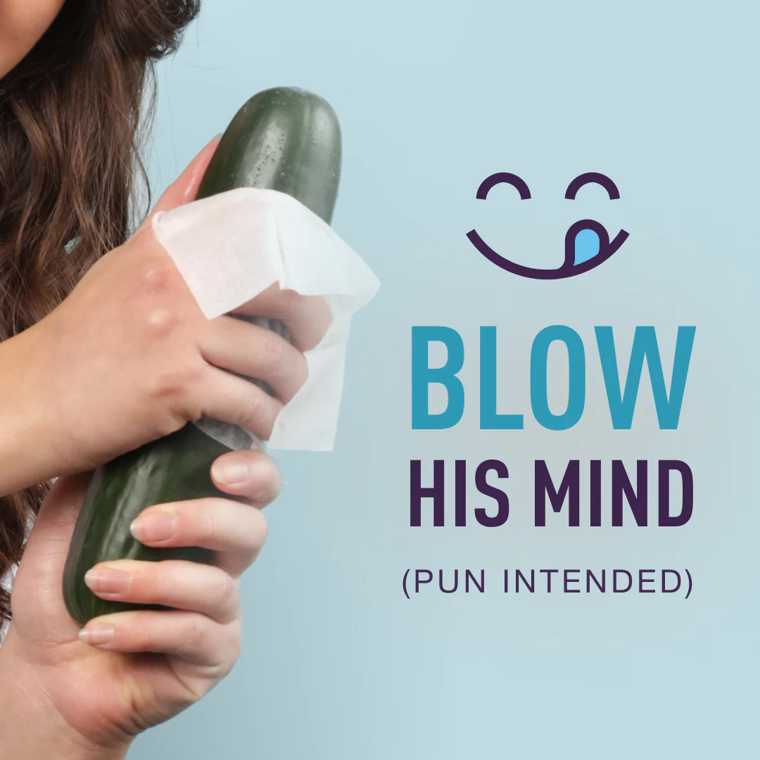 Sweet Cucumber Flavored Wipes For Men - Image 6