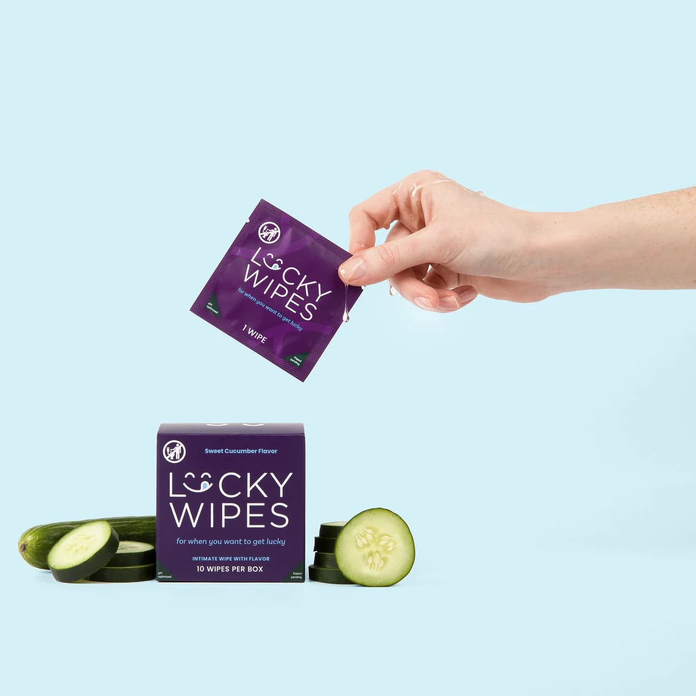 Sweet Cucumber Flavored Wipes For Men - Image 8
