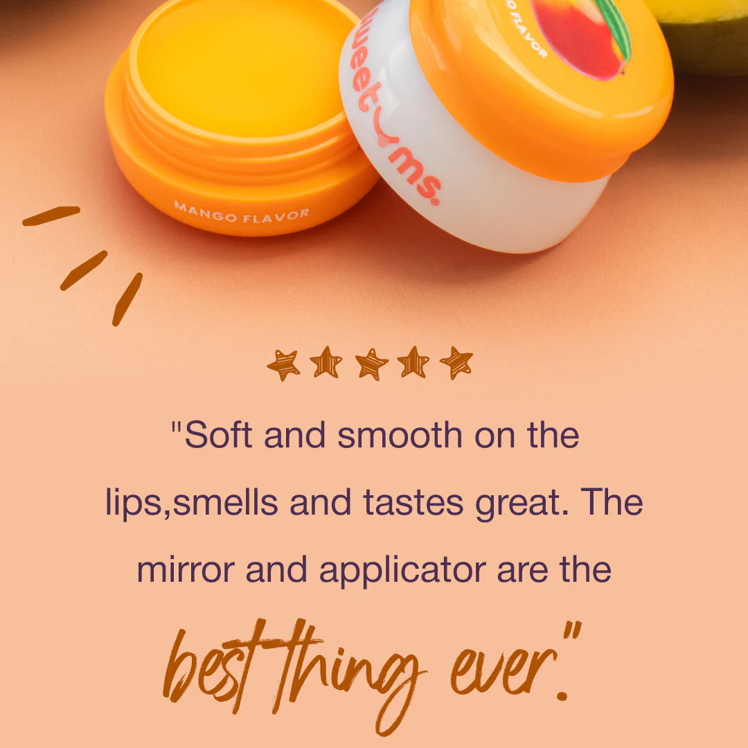 Sweetums Mango Flavored Lip Balm - Image 3