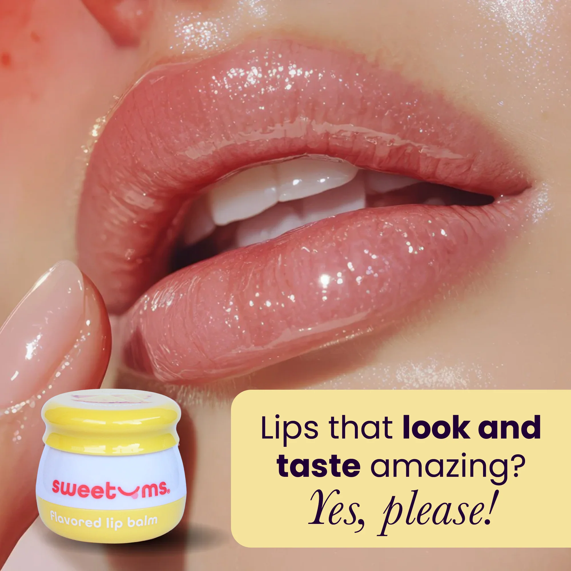 Sweetums Pineapple Flavored Lip Balm - Image 4