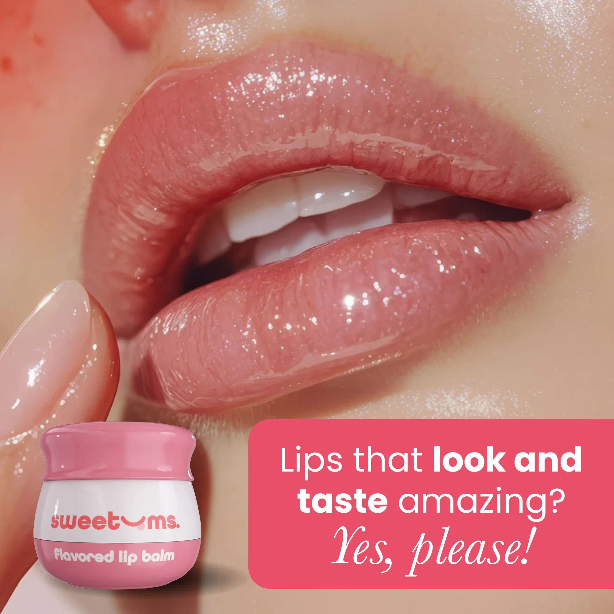 Sweetums Sweet Rose Flavored Lip Balm - Image 4