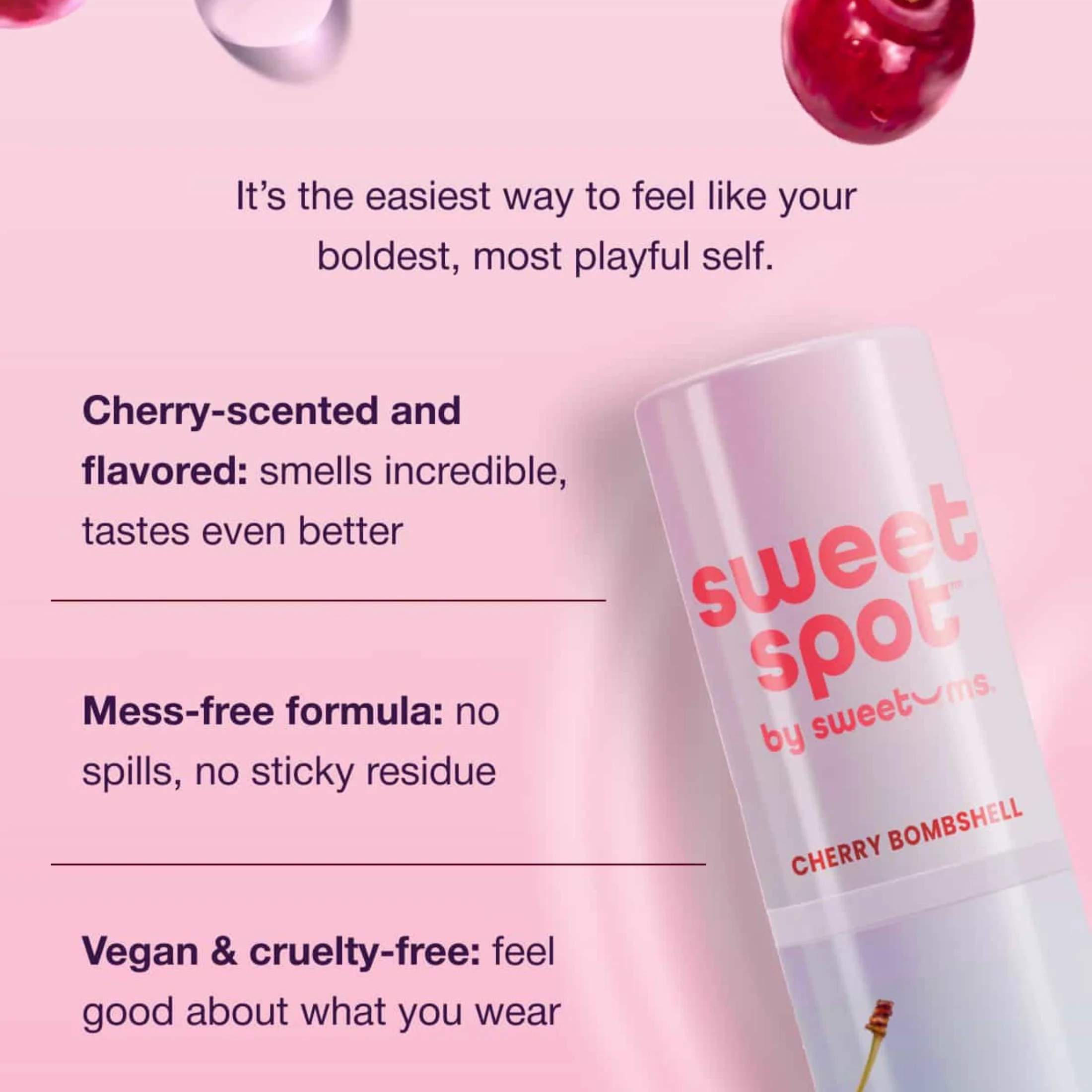 Cherry Bombshell Sweet Spot Flavored Solid Stick Based Fragrance - Image 3